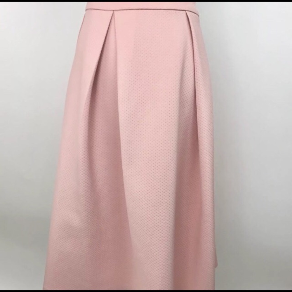 Eloquii Women’s Plus Midi Pink Skirt